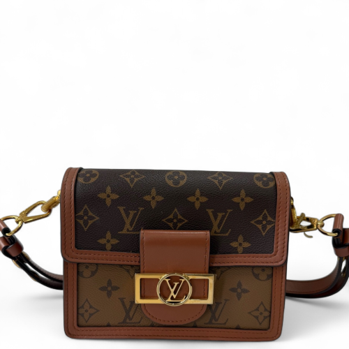 Louis Vuitton Dauphine Mini Reverse Monogram Brown