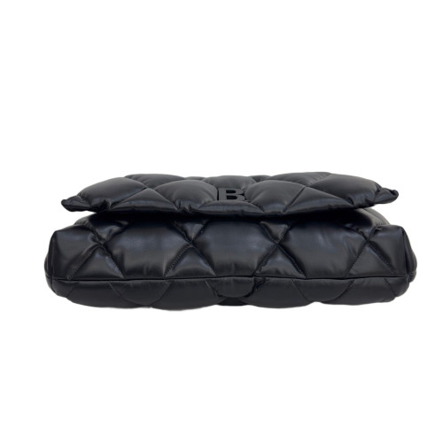 Balenciaga Clutch Lambskin Black