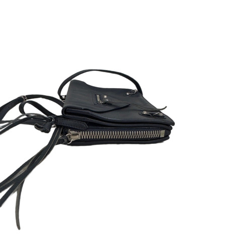 Balenciaga Crossbody Bag Calfskin Blue