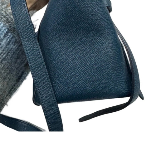 Celine Micro Belt Bag Grained Calfskin Dark Green