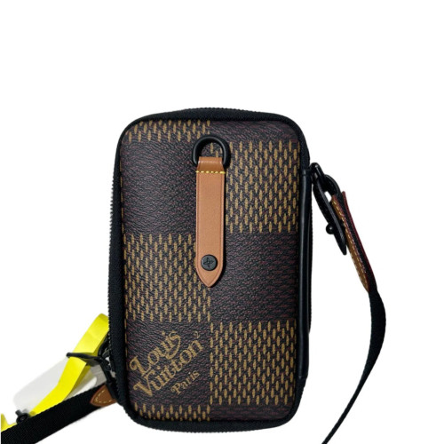 Louis Vuitton Shoulder Bag Monogram Brown Black Green Louis Vuitton Shoulder Bag Monogram Brown Black Green