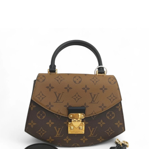 Louis Vuitton Tilsitt Reverse Monogram Brown Black Louis Vuitton Tilsitt Reverse Monogram Brown Black