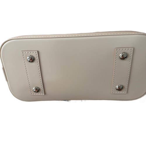 Louis Vuitton Alma BB Epi White
