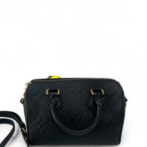 Louis Vuitton Speedy Bandouliere 20 Empreinte Monogram Giant Black