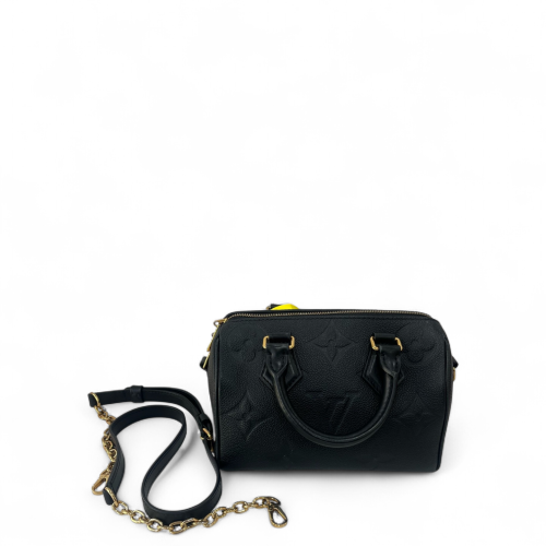 Louis Vuitton Speedy Bandouliere 20 Empreinte Monogram Giant Black
