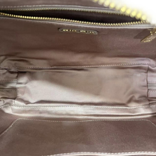 Miu Miu Handbag Crumpled Lambskin Light Tan