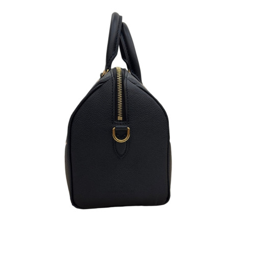 Louis Vuitton Speedy Bandouliere 25 Empreinte Monogram Giant Black Beige
