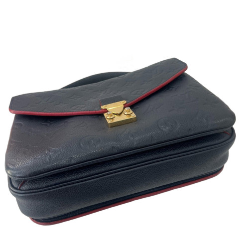 Louis Vuitton Pochette Metis Empreinte Monogram Blue