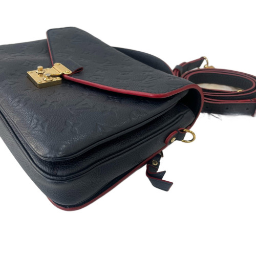 Louis Vuitton Pochette Metis Empreinte Monogram Blue