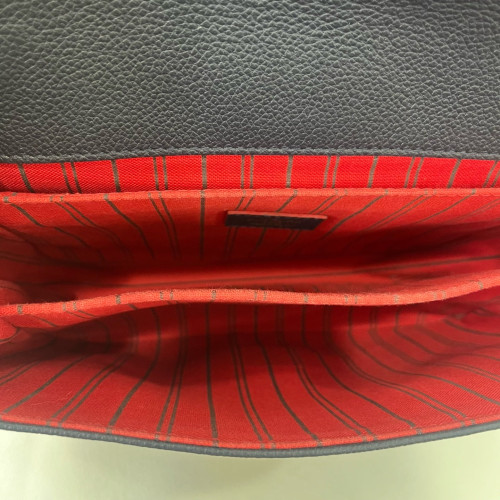 Louis Vuitton Pochette Metis Empreinte Monogram Blue