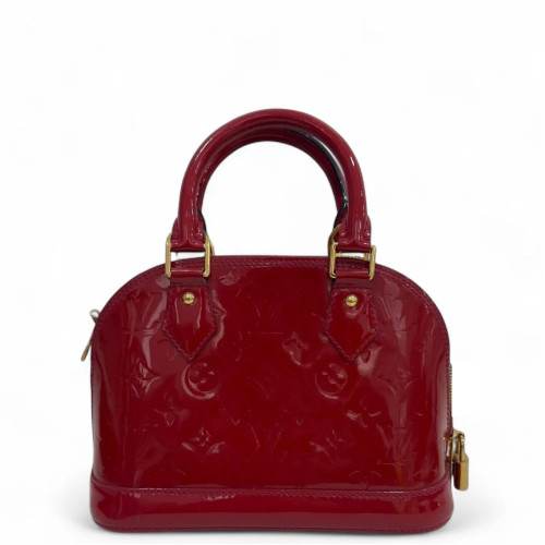 Louis Vuitton Alma BB Vernis Red