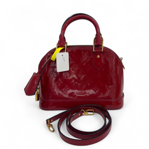 Louis Vuitton Alma BB Vernis Red