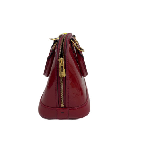 Louis Vuitton Alma BB Vernis Red