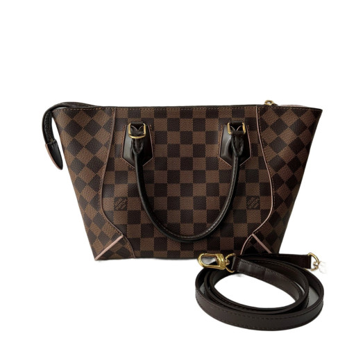 Louis Vuitton Tote Bag Damier Ebene Brown Louis Vuitton Tote Bag Damier Ebene Brown