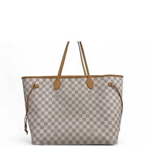Louis Vuitton Neverfull GM Damier Azur White