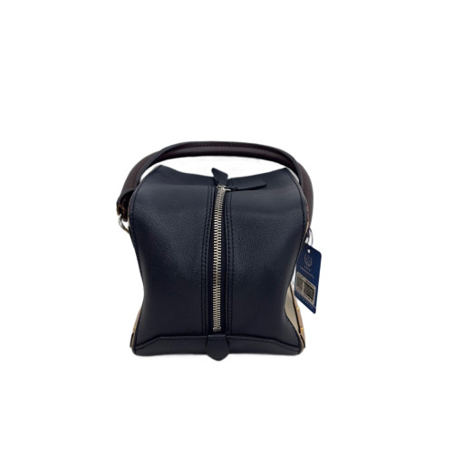 Louis Vuitton Square Bag Calfskin White Black Brown