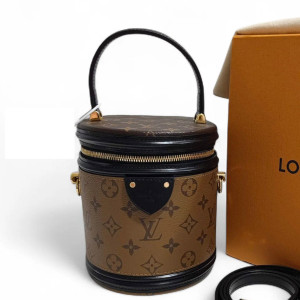 Louis Vuitton Cannes Reverse Monogram Brown Black