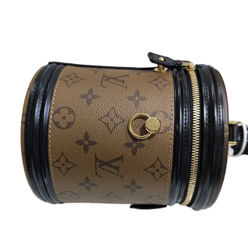 Louis Vuitton Cannes Reverse Monogram Brown Black