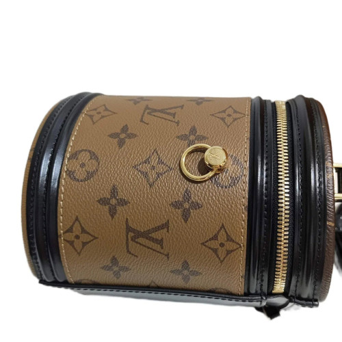Louis Vuitton Cannes Reverse Monogram Brown Black