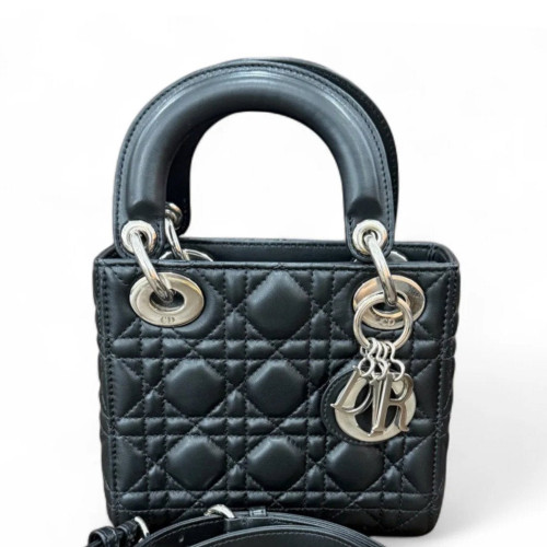 Dior Mini Lady Dior Lambskin Black Dior Mini Lady Dior Lambskin Black