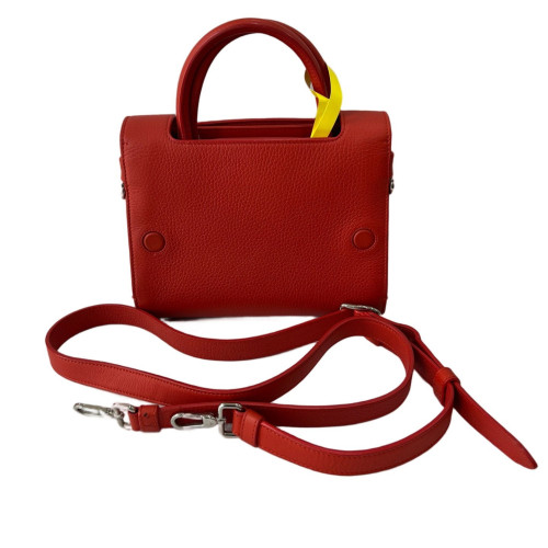 Dior Diorever Flap Grained Calfskin Red Dior Diorever Flap Grained Calfskin Red