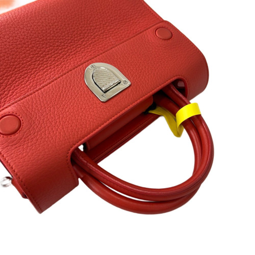 Dior Diorever Flap Grained Calfskin Red Dior Diorever Flap Grained Calfskin Red