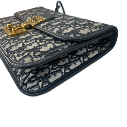 Dior Messenger Oblique Black Beige Navy