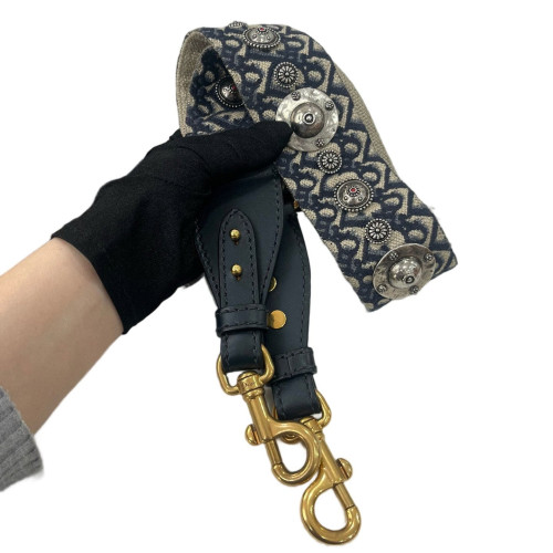 Dior Messenger Oblique Black Beige Navy