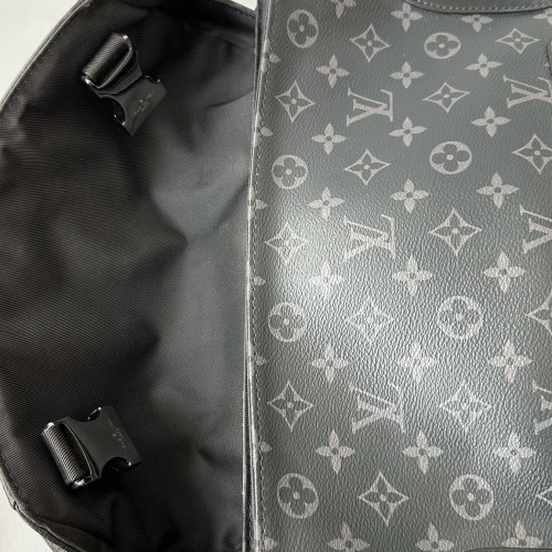 Louis Vuitton Voyager Messenger Monogram Eclipse Black