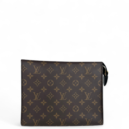 Louis Vuitton Clutch Monogram Brown