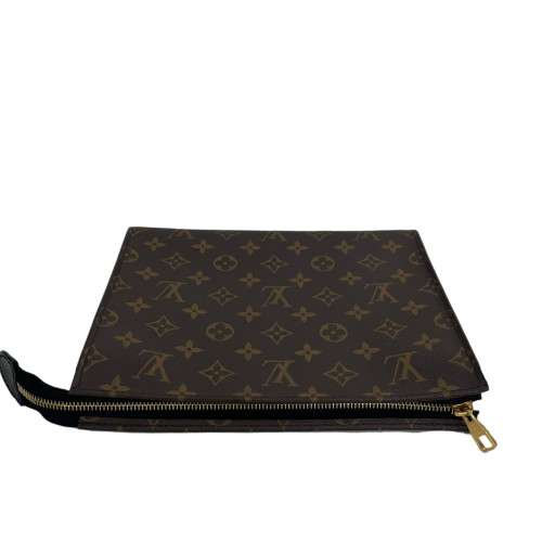 Louis Vuitton Clutch Monogram Brown