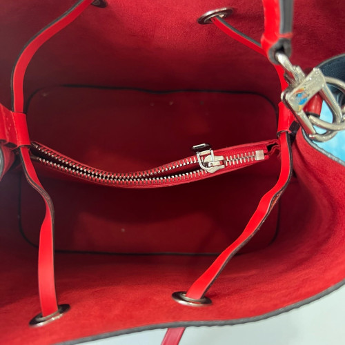 Louis Vuitton Neonoe BB Epi Blue Red