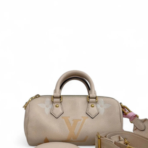 Louis Vuitton Papillon BB Empreinte Monogram Giant Beige