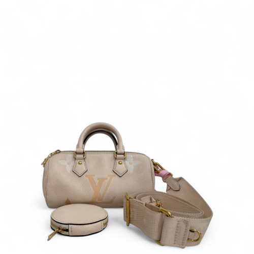 Louis Vuitton Papillon BB Empreinte Monogram Giant Beige