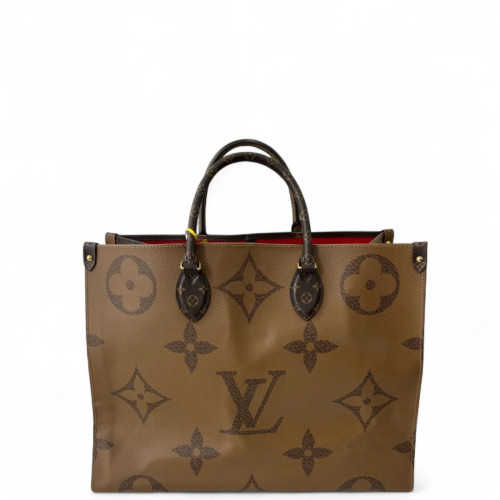 Louis Vuitton Onthego GM Reverse Monogram Giant Brown