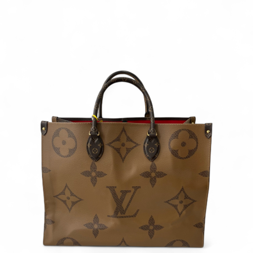 Louis Vuitton Onthego GM Reverse Monogram Giant Brown