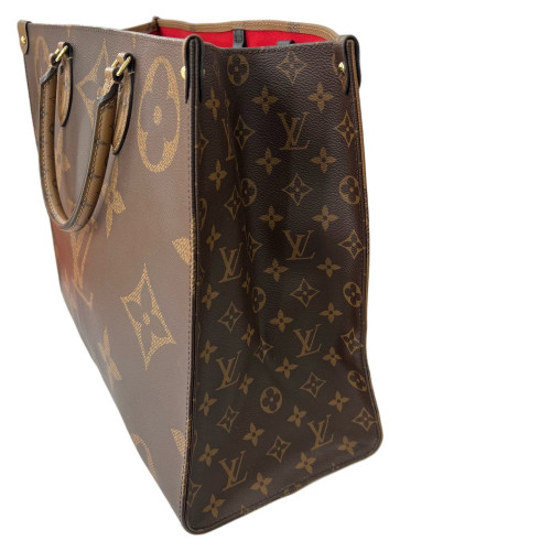 Louis Vuitton Onthego GM Reverse Monogram Giant Brown