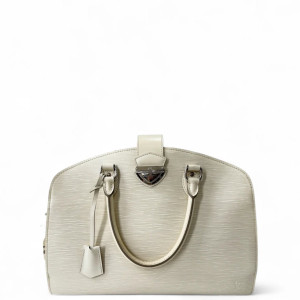 Louis Vuitton Handbag Epi White