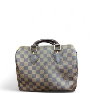 Louis Vuitton Speedy 25 Damier Ebene Brown