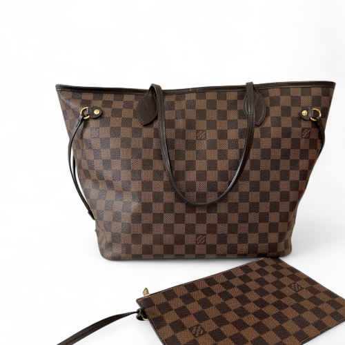 Louis Vuitton Neverfull MM Damier Ebene Brown