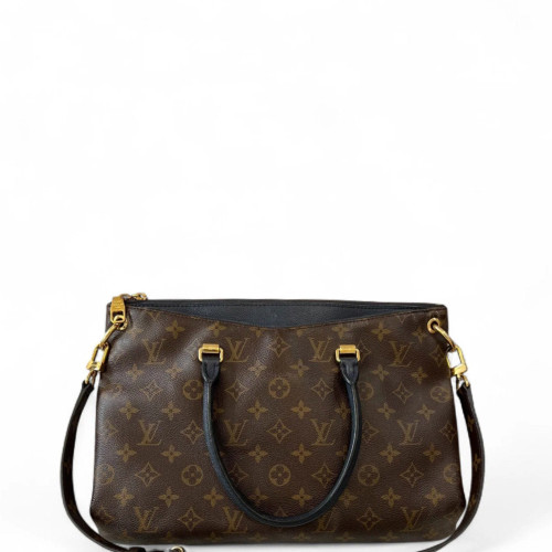 Louis Vuitton Pallas Monogram Brown Black Louis Vuitton Pallas Monogram Brown Black