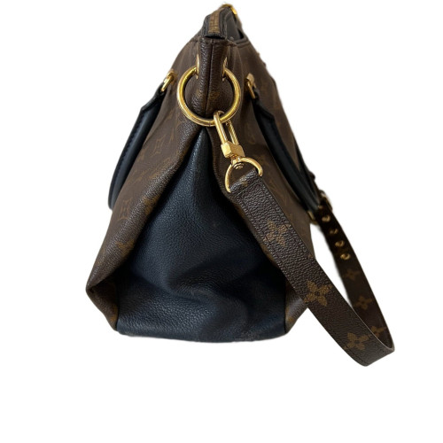 Louis Vuitton Pallas Monogram Brown Black Louis Vuitton Pallas Monogram Brown Black