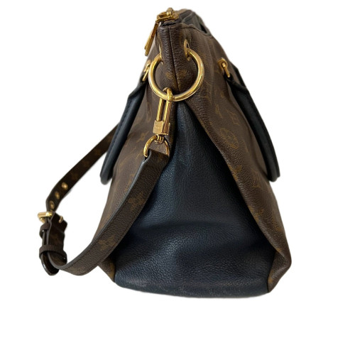 Louis Vuitton Pallas Monogram Brown Black Louis Vuitton Pallas Monogram Brown Black