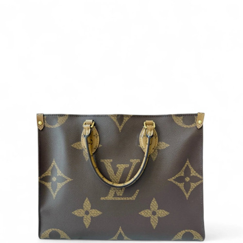 Louis Vuitton Onthego MM Reverse Monogram Giant Brown
