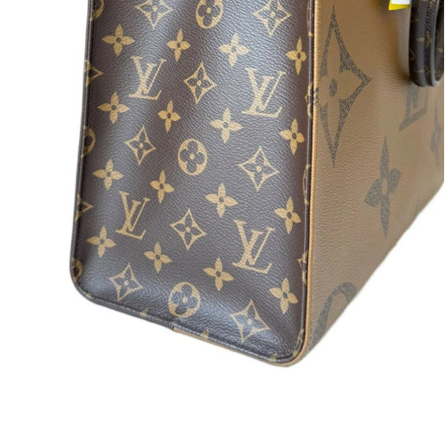 Louis Vuitton Onthego MM Reverse Monogram Giant Brown