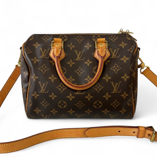 Louis Vuitton Speedy Bandouliere 25 Monogram Brown