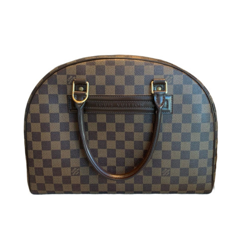 Louis Vuitton Nolita Satchel Damier Ebene Brown