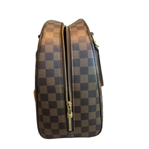Louis Vuitton Nolita Satchel Damier Ebene Brown