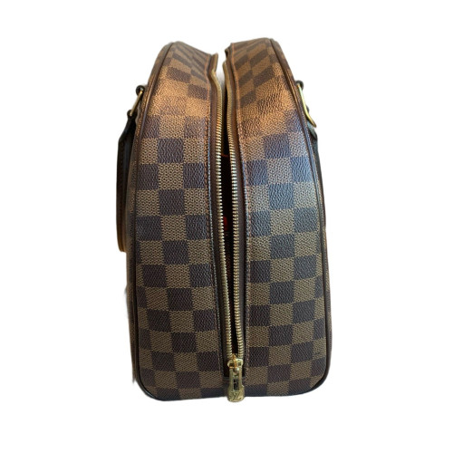 Louis Vuitton Nolita Satchel Damier Ebene Brown