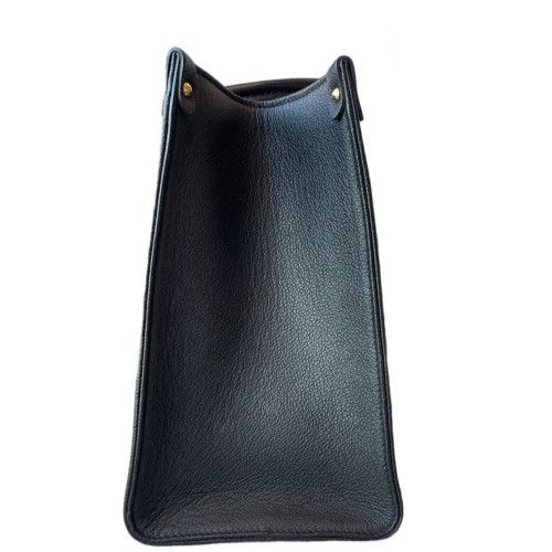 Louis Vuitton Onthego MM Monogram Empreinte Giant Black Beige